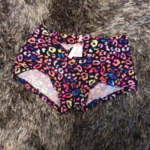 PINK lowrise boyshort : Large